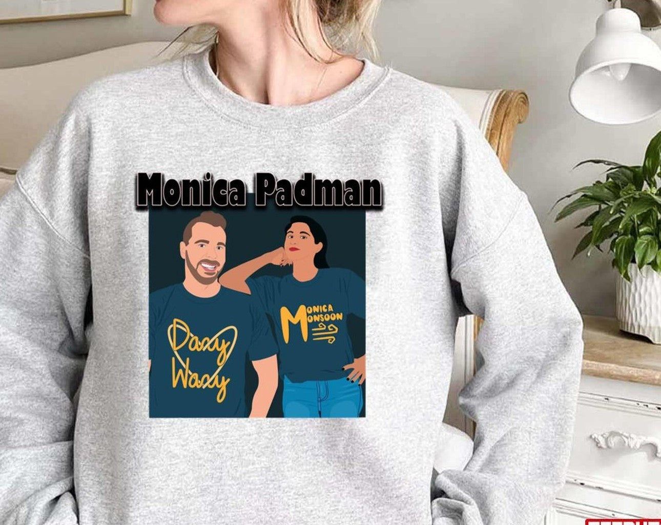 Monica Padman Minimalist Art Unisex Sweatshirt