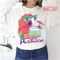 Bird Of Paradise Parrot Unisex Sweatshirt