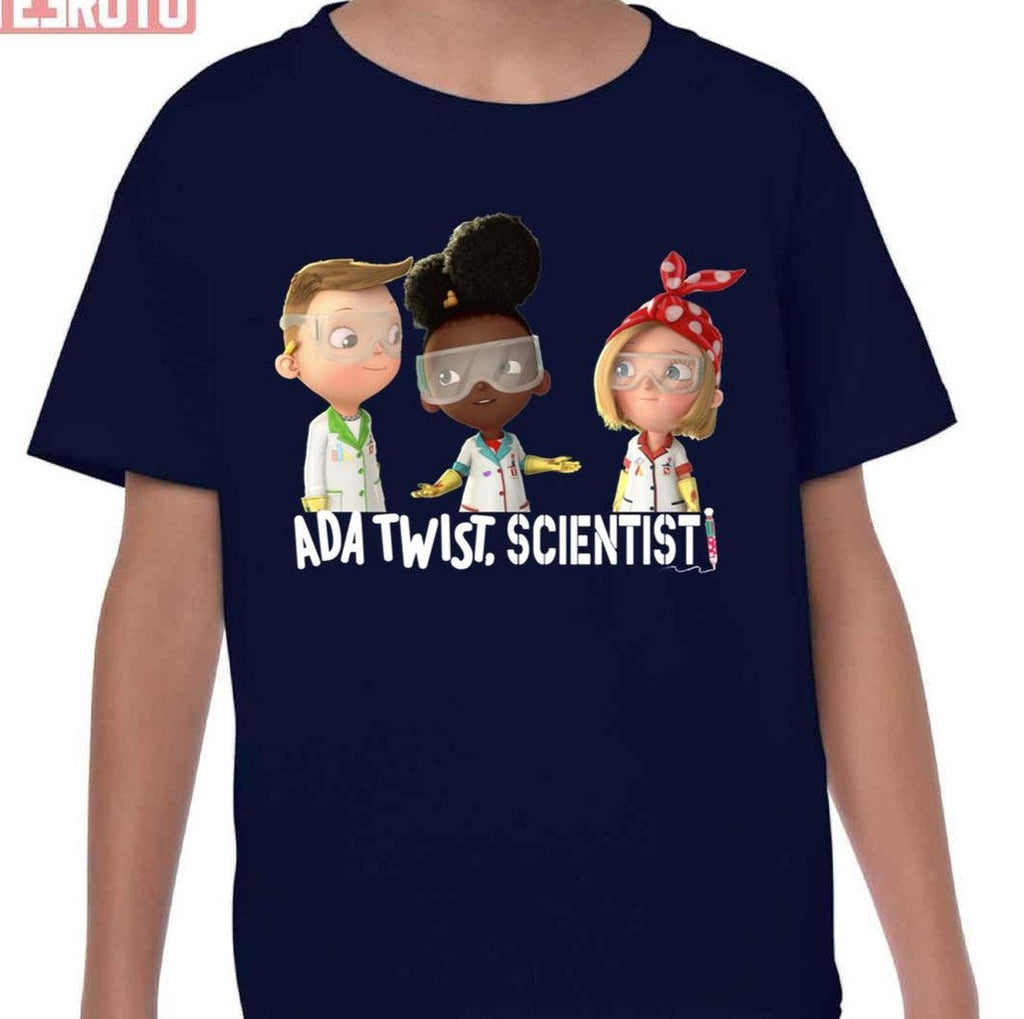 Science Cartoon Ada Twist Scientist Unisex T-Shirt