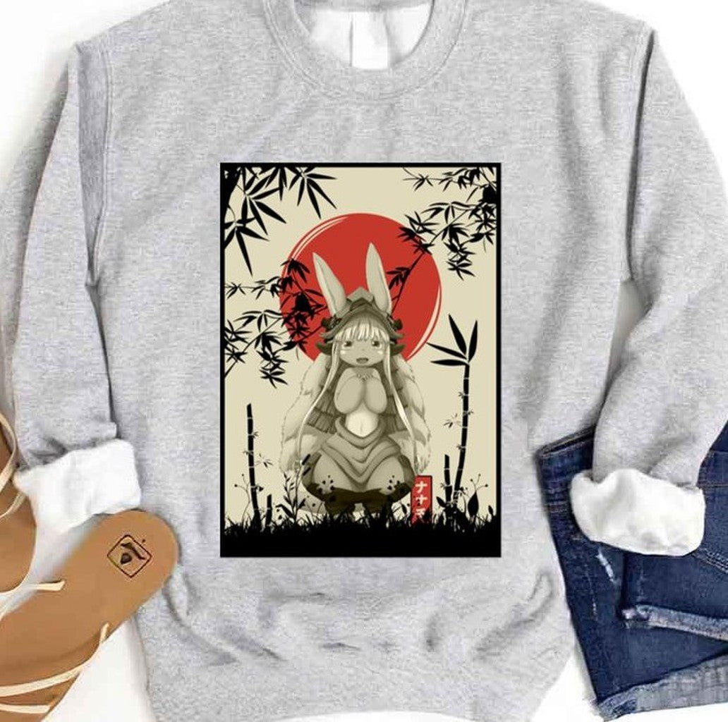 Nanachi Rumfang Nanachi Vintage Japanese Style Unisex Sweatshirt