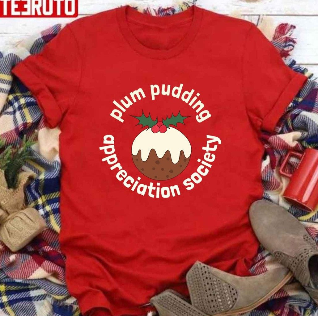 Plum Pudding Appreciation Society Cream Unisex Sweatshirt