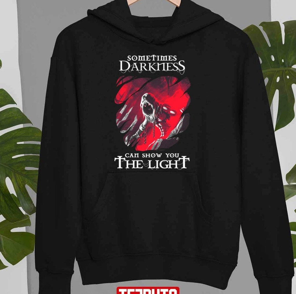 Sometimes Darkness Can Show You The Light Disturbed Unisex Sweatshirt