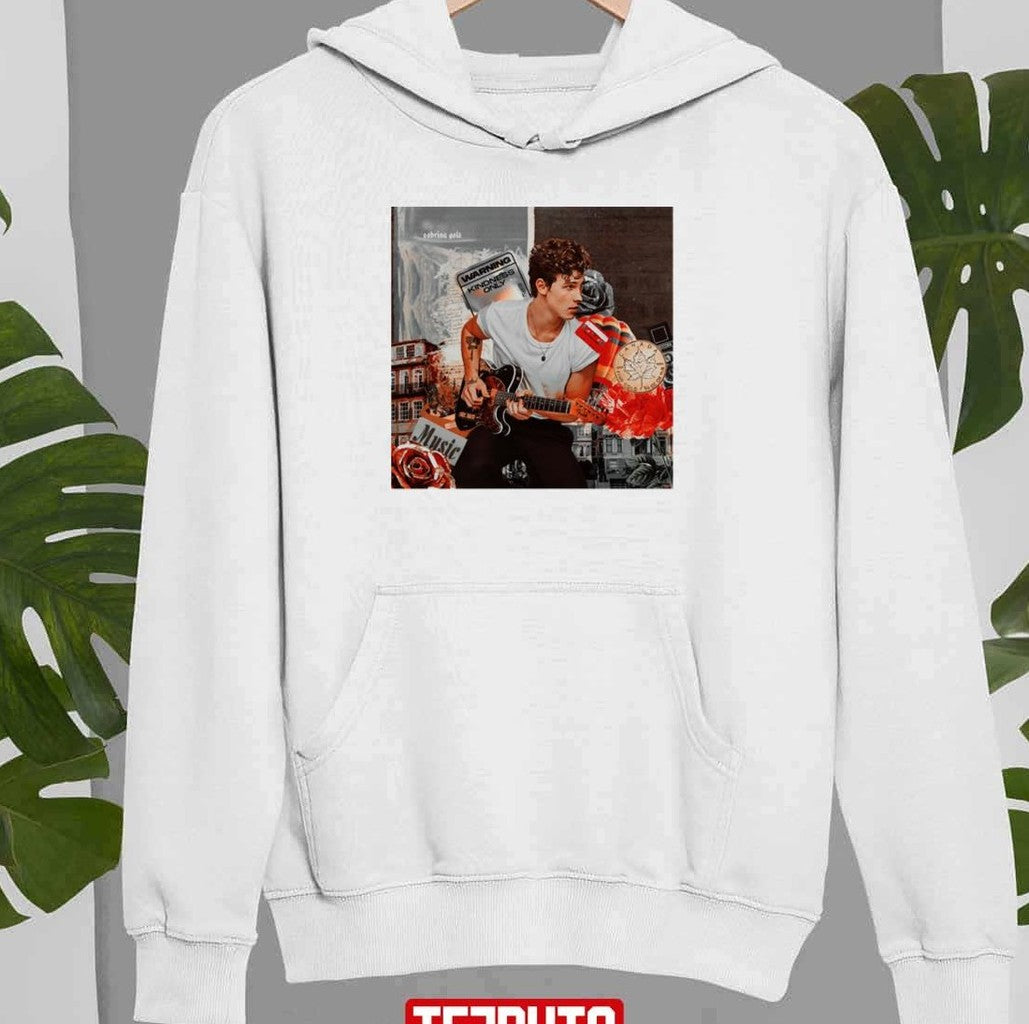 Shawn Mendes Collage Retro Unisex T-Shirt