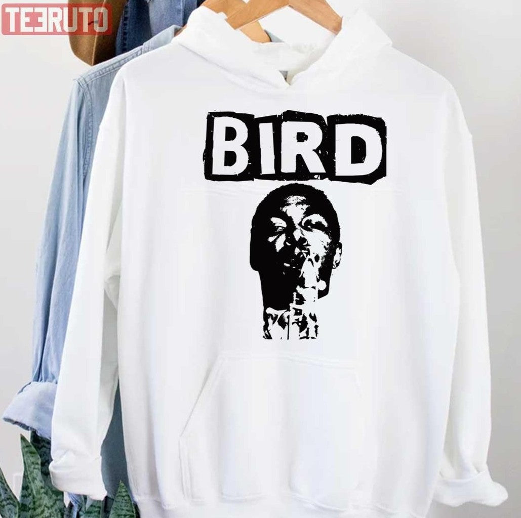 Black Illustration Charlie Parker Legend Of Jazz Unisex Hoodie