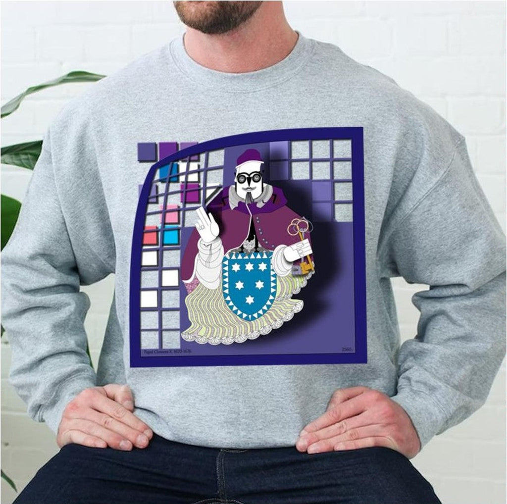Owl As Pope Pope Clement X 1670 1676 Art Unisex Sweatshirt