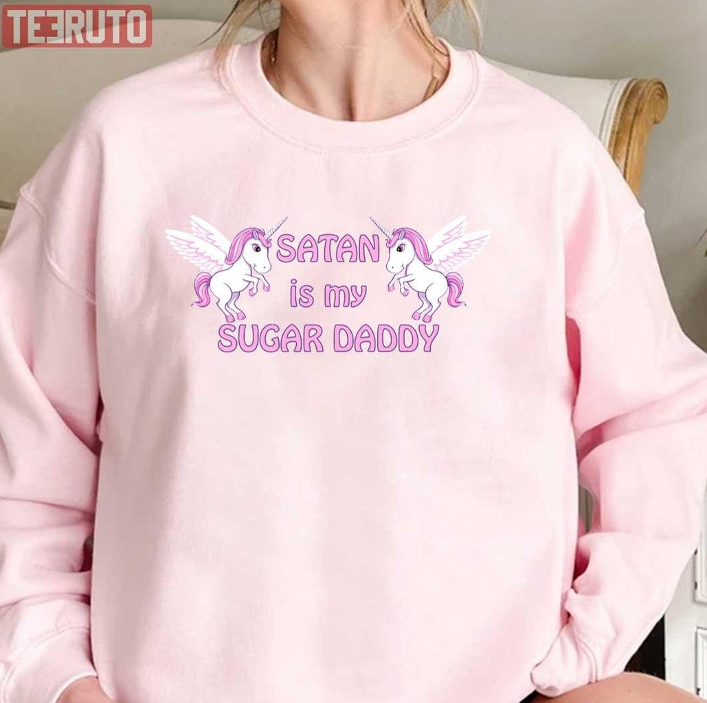 Satan Is My Sugar Daddy Unisex T-Shirt