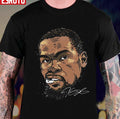 Mouthguard Kevin Durant Vintage Art Unisex T-shirt