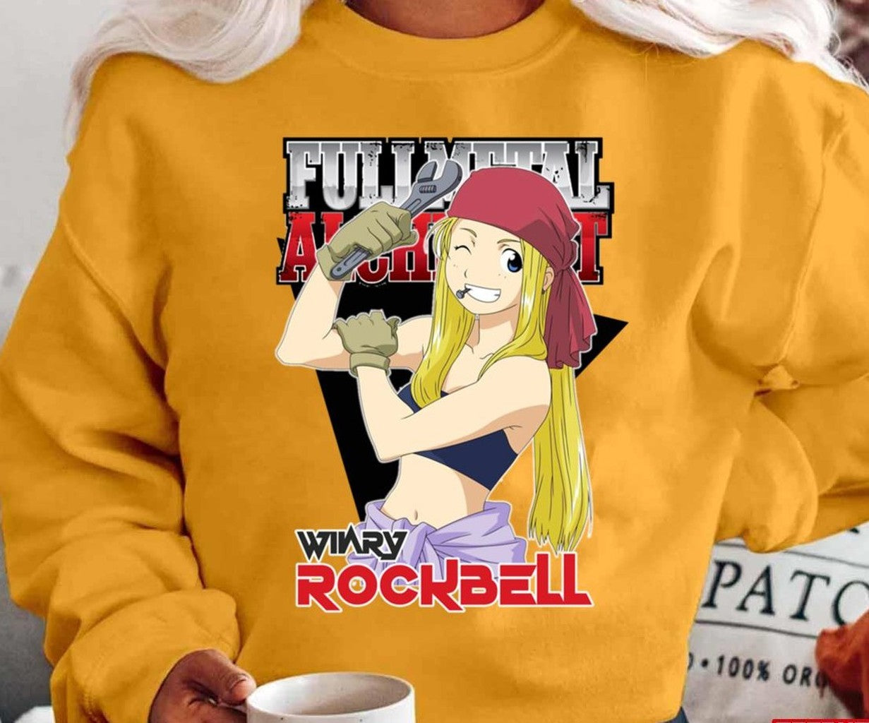 Teenage Mechanic Fullmetal Alchemist Winry Rockbell Unisex T-Shirt