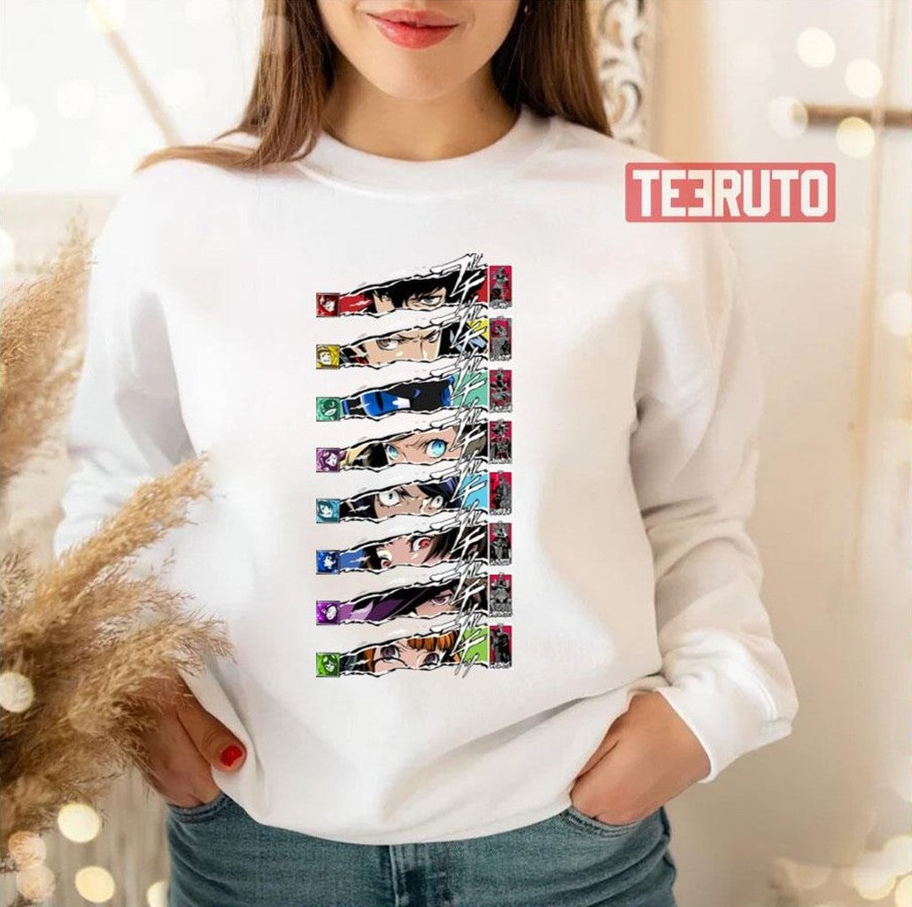 Persona 5 Royal Phantom Thieves Cutins And Arcanas Unisex T-Shirt