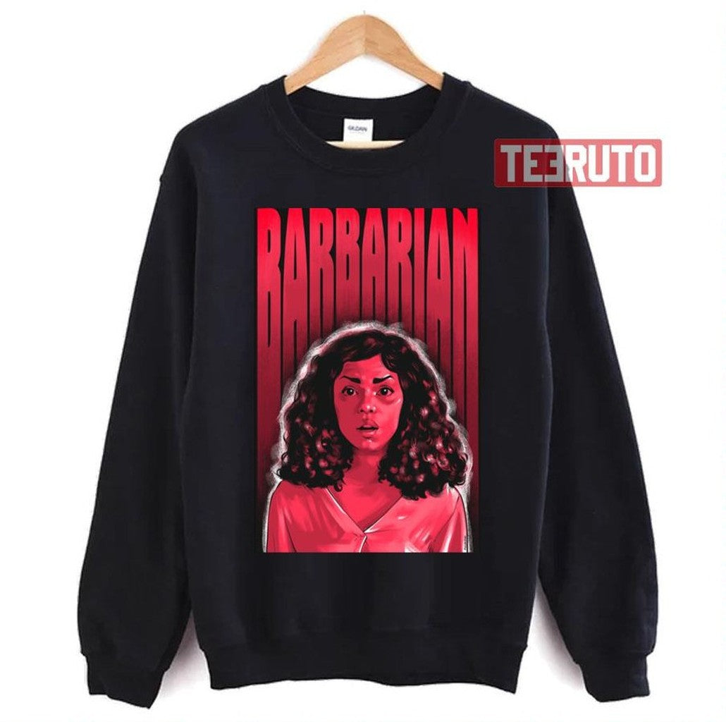 Tess Portrait Barbarian Movie Art Unisex T-Shirt
