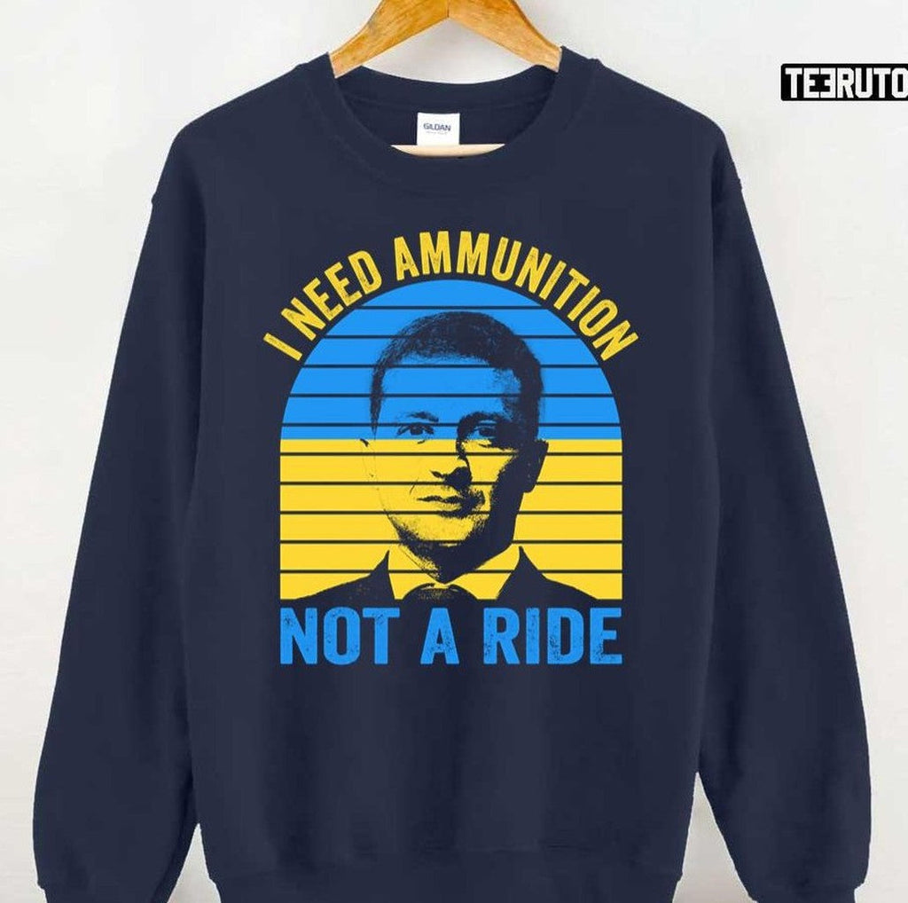 Russian Warship Go Fuck Yourself Free Ukrainian American Support The Ukraine Unisex T-Shirt