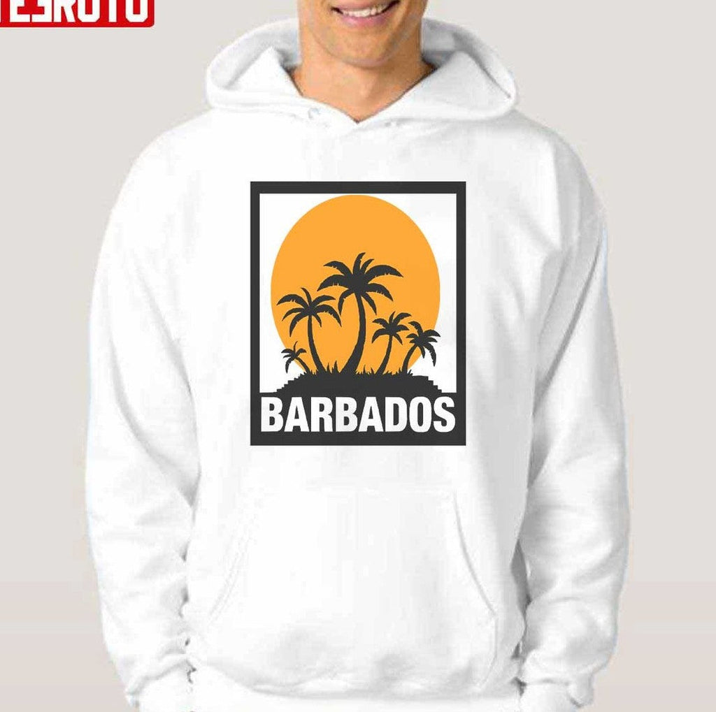 Barbados Palm Tree Island Unisex T-Shirt