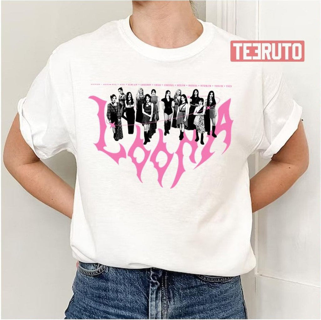 Shake It Kpop Art Loona Band Unisex T-Shirt