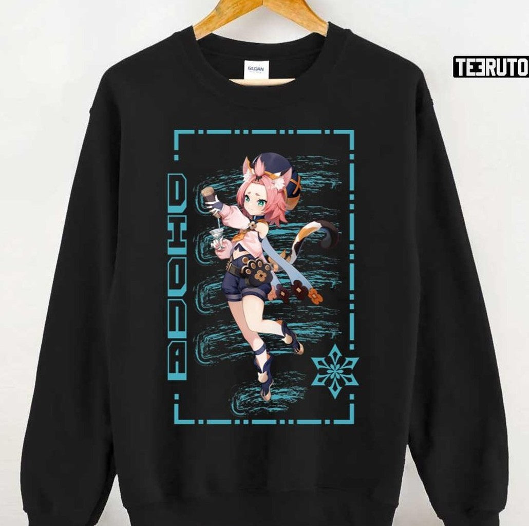 Snowflake Diona Design Genshin Impact Unisex T-Shirt
