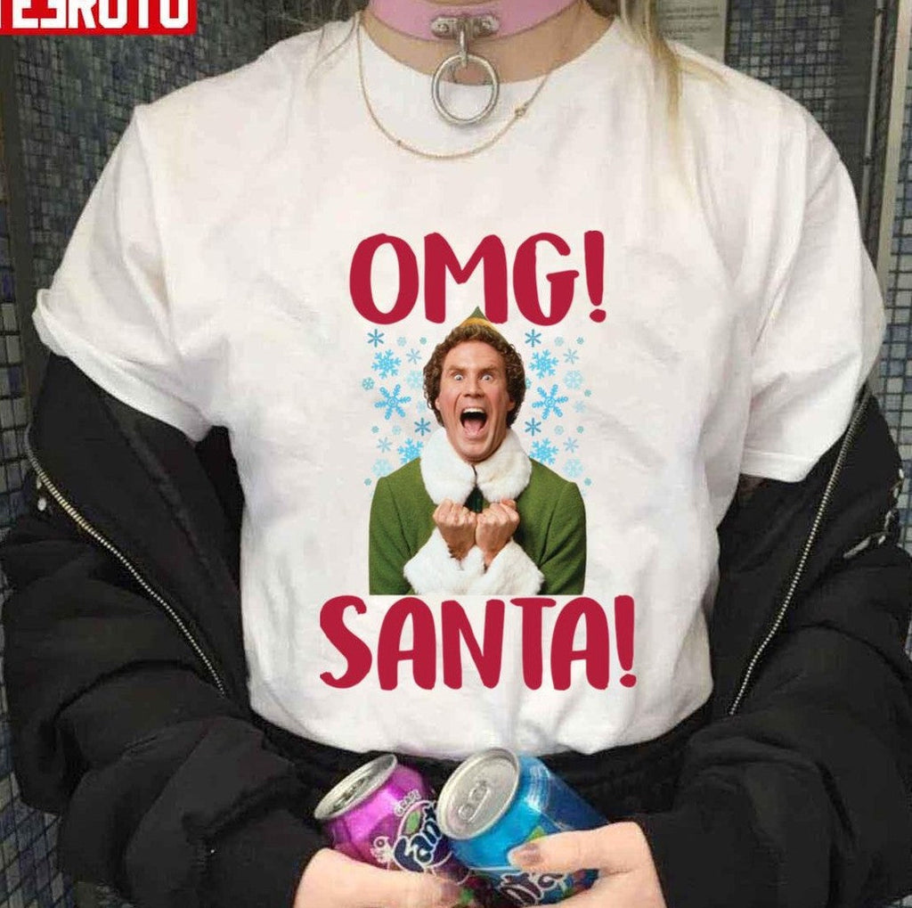 Omg Santa ELF Christmas Unisex Sweatshirt