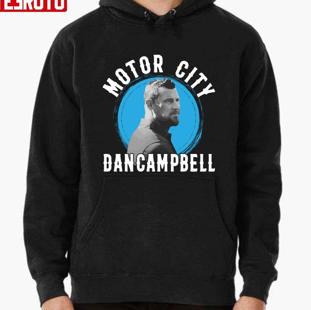 Motor City Dan Campbell The Hero Unisex T-Shirt