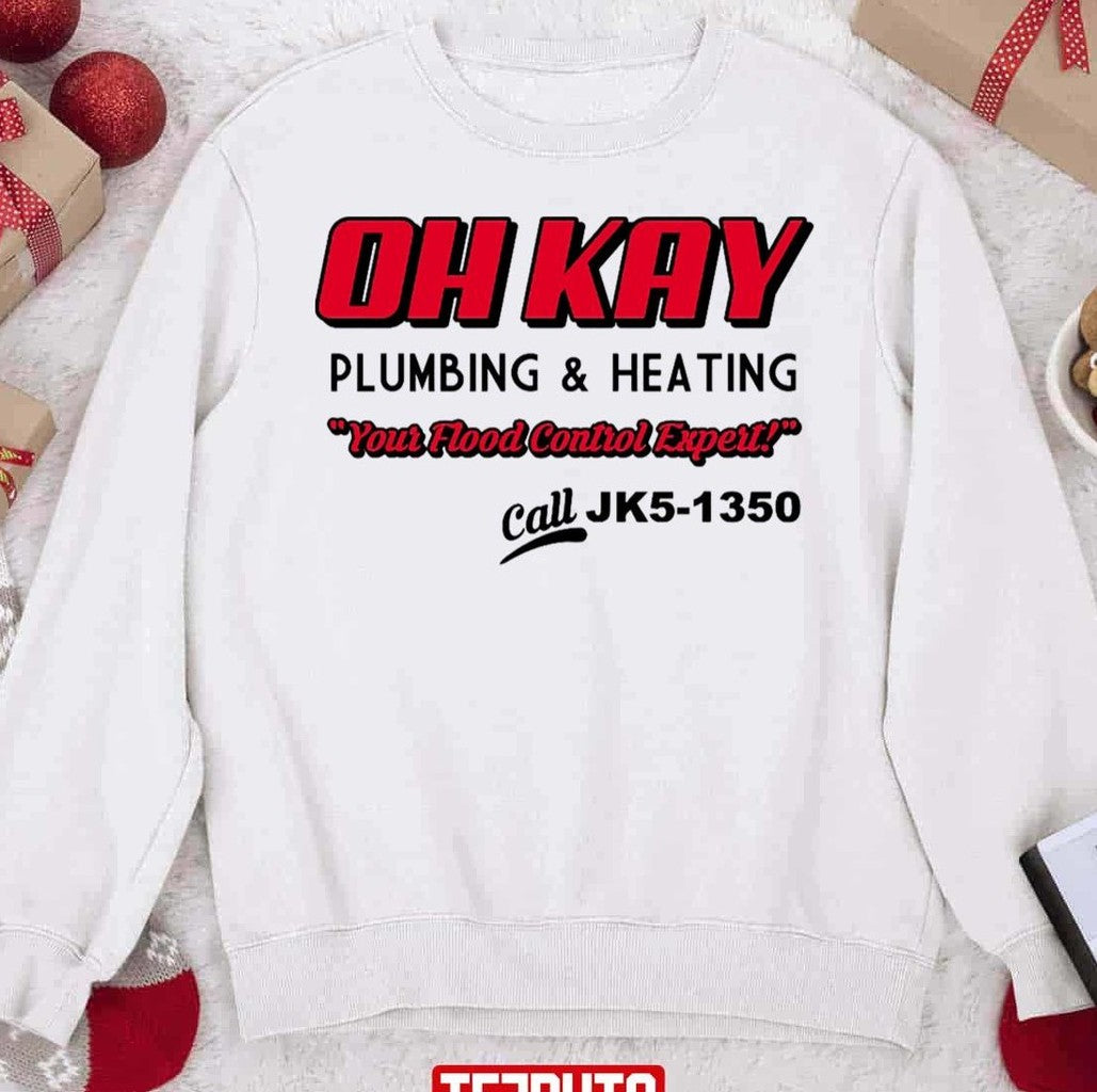 Plumbing &amp; Heating Christmas Movie Unisex Sweatshirt