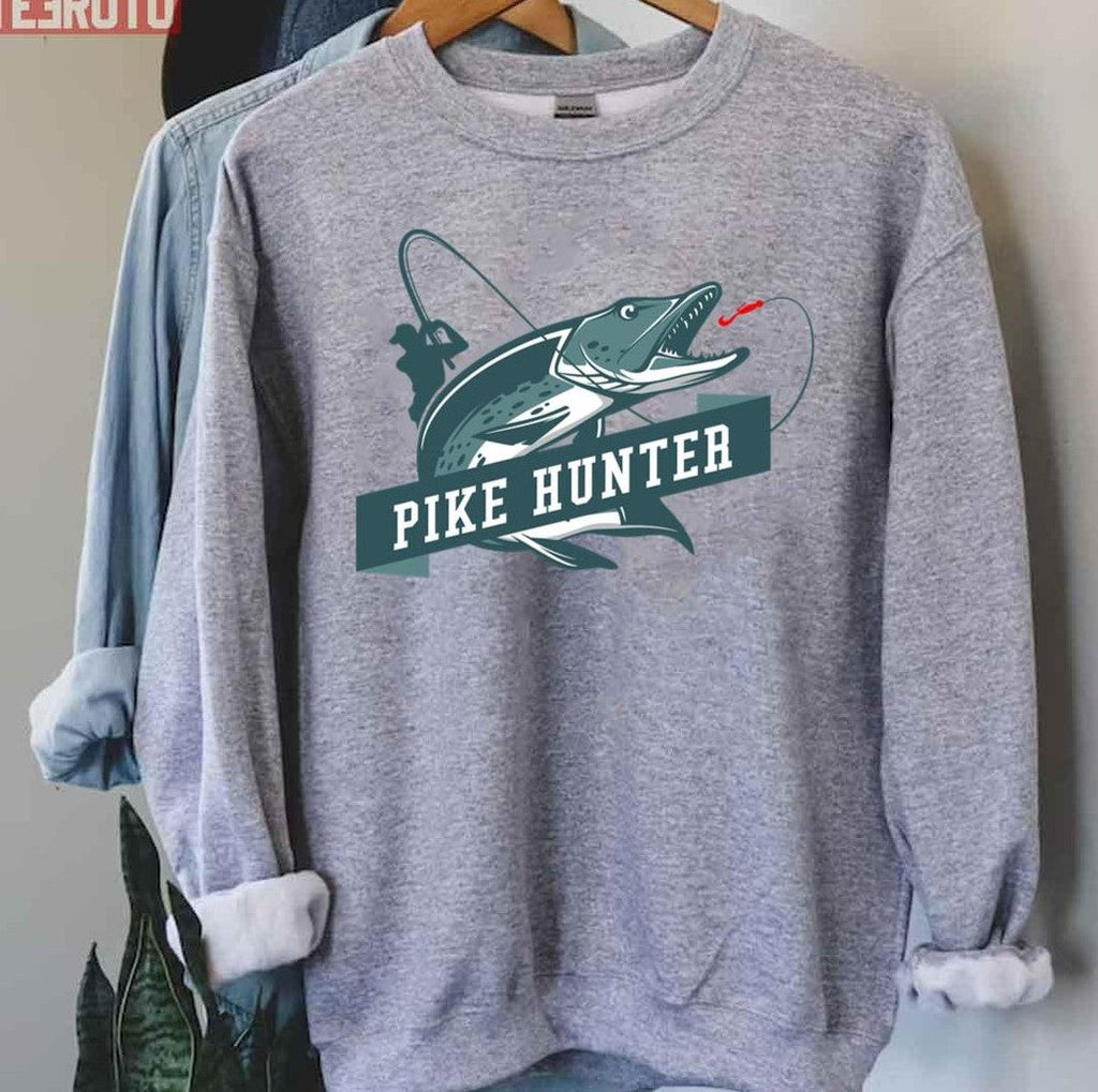Pike Fisherman Sport Angler Idea Unisex T-Shirt