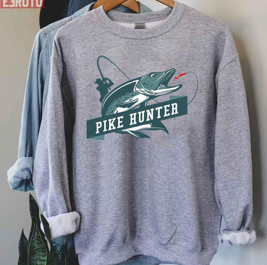 Pike Fisherman Sport Angler Idea Unisex T-Shirt