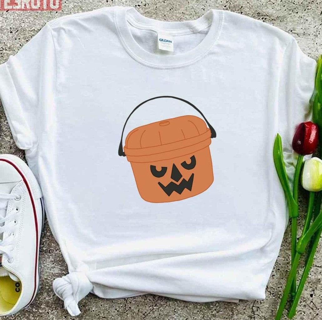 Pumpkin Bucket Mcdonald’s Halloween Unisex T-shirt