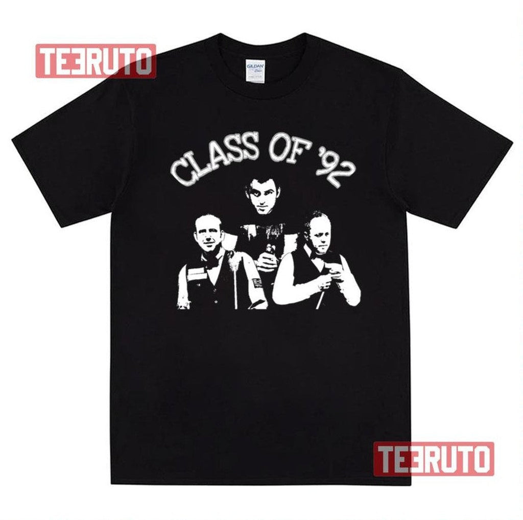 Snooker's Class Of '92 Jonathan Higgins Ronnie Osullivan Unisex T-Shirt