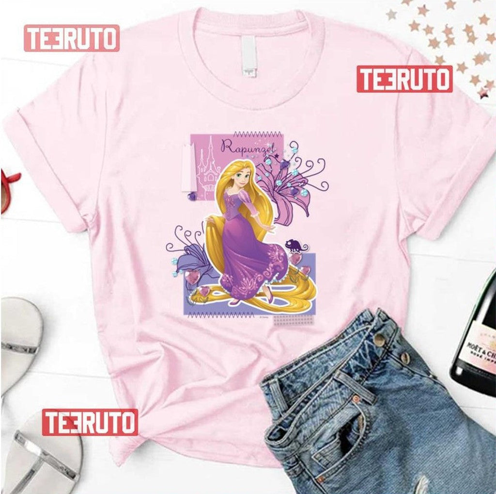 Artistic Princess Rapunzel Unisex T-Shirt