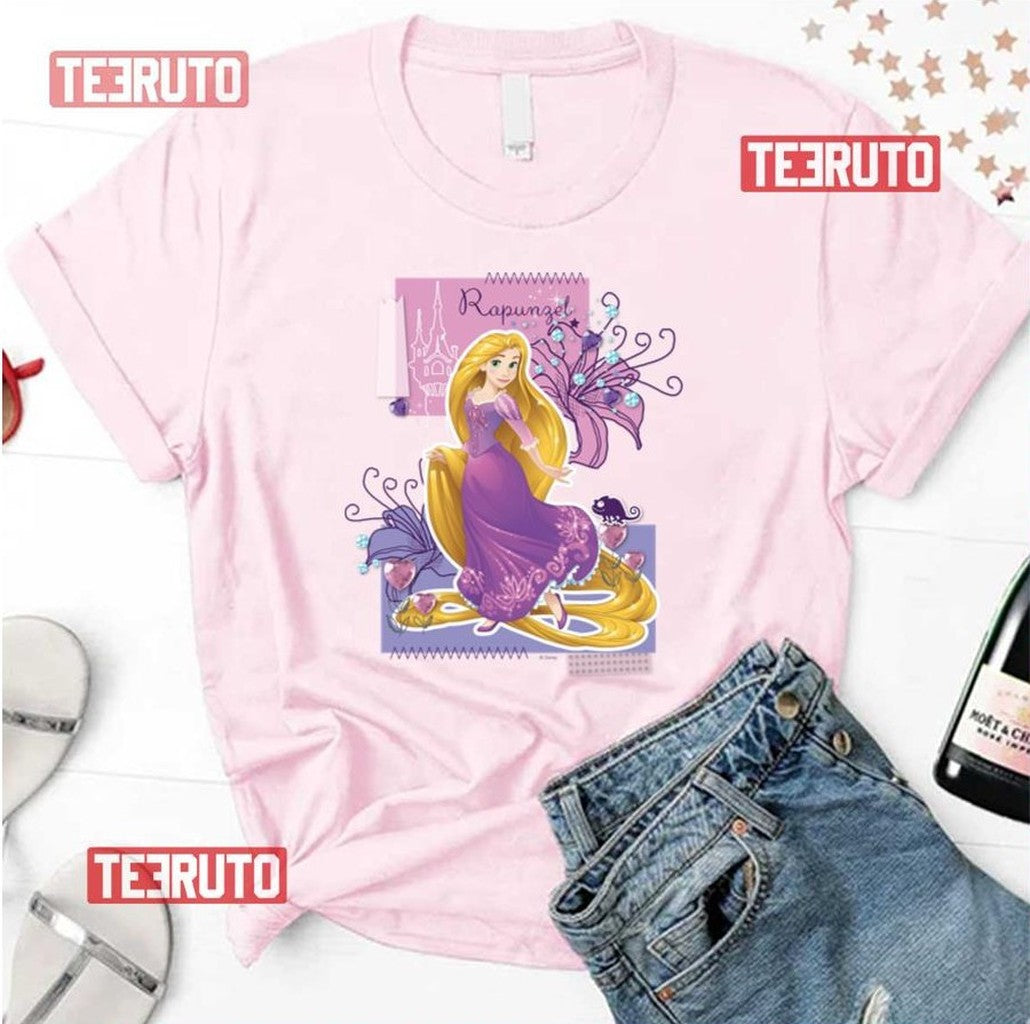 Artistic Princess Rapunzel Unisex T-Shirt