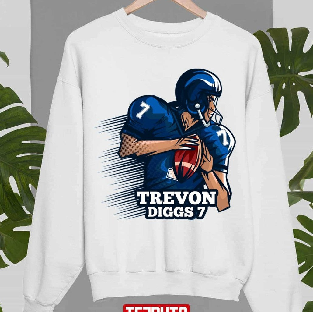 Number 7 Fanart Trevon Diggs Unisex Sweatshirt