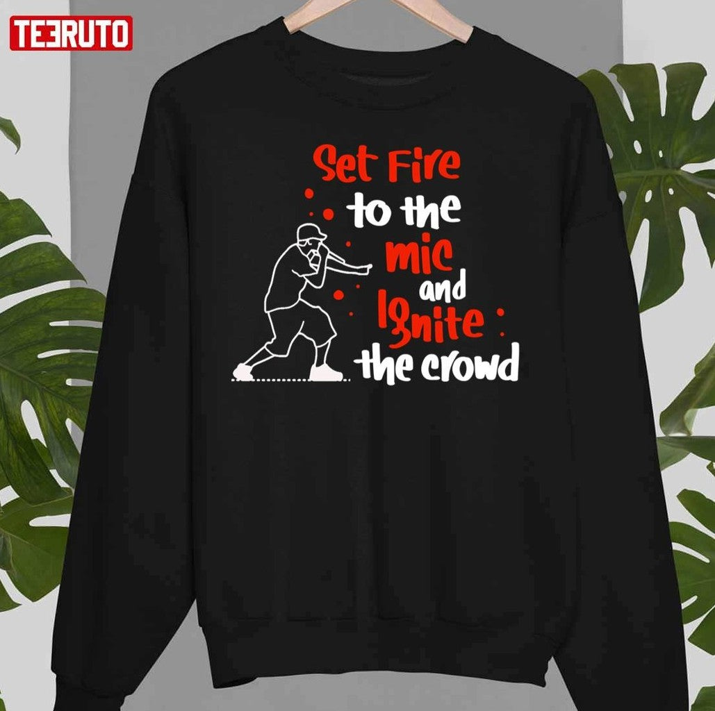 No Love Eminem Lyrics Unisex Sweatshirt