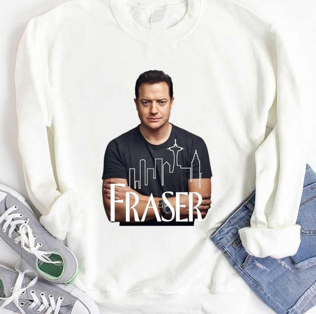 Portrait Of Brendan Fraser Unisex T-Shirt