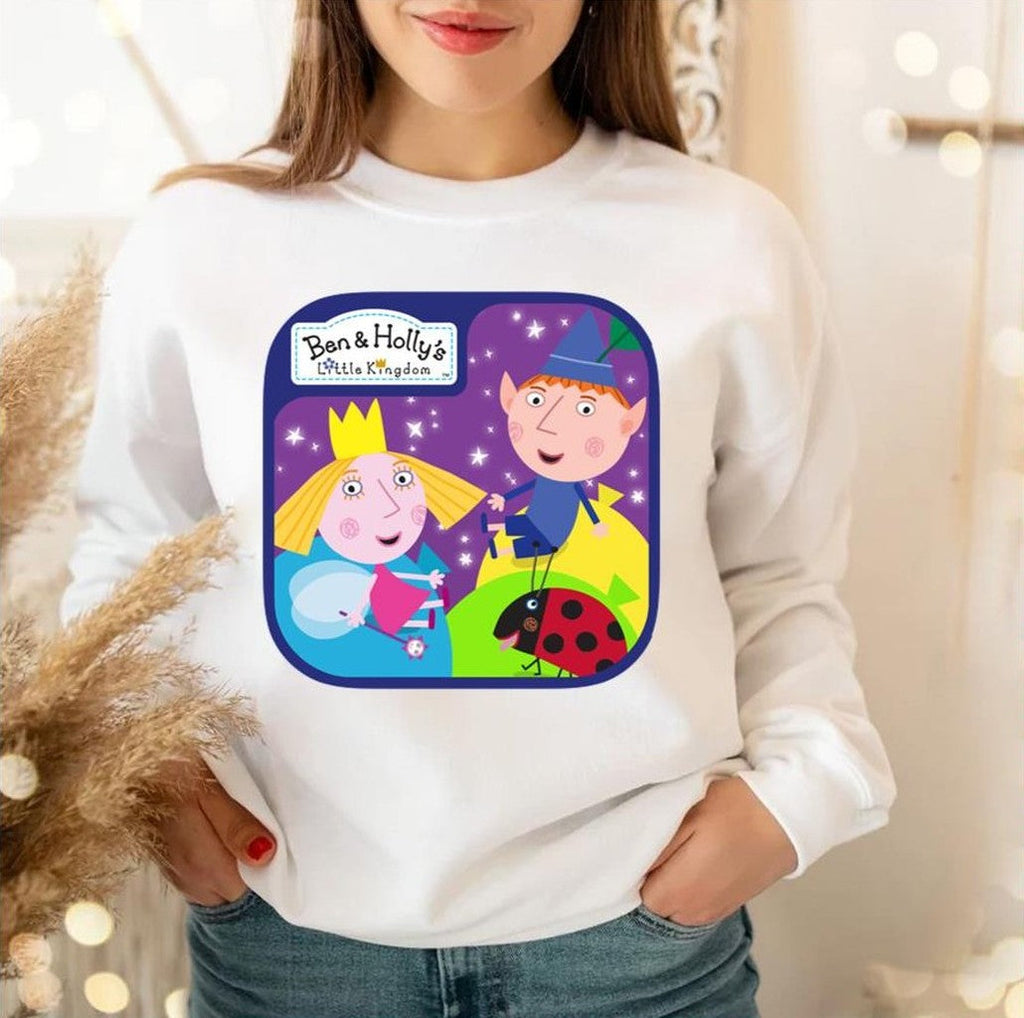 Ben And Holly's Cute Cartoon Unisex Sweatshirt