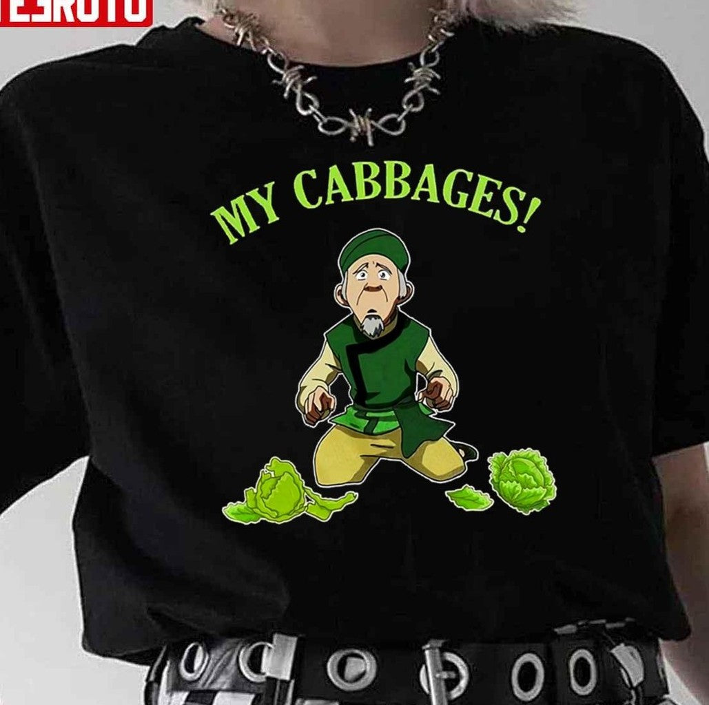 My Cabbages Funny Avatar The Last Airbender Unisex T-Shirt