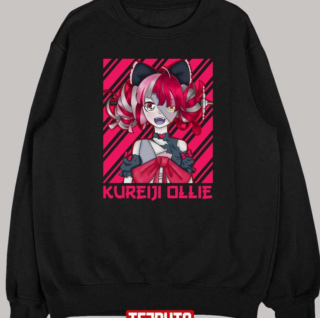 Pink Graphic Kureiji Ollie Graphic Hololive Unisex T-Shirt