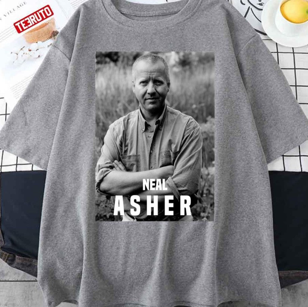 Neal Asher Portrait Unisex T-Shirt