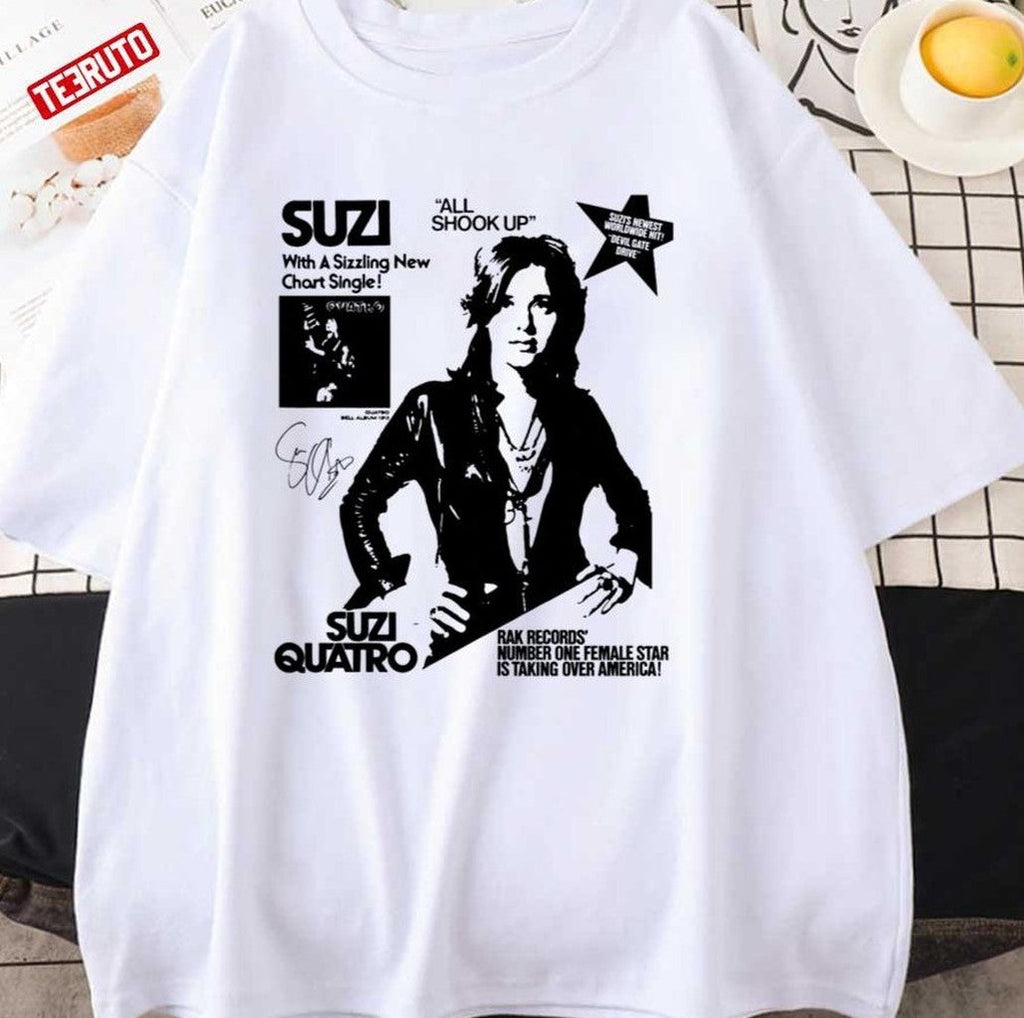 Roxy Roller Suzi Quatro Unisex T-Shirt