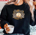 Baseball Mom Leopard Pattern Unisex Sweatshirt