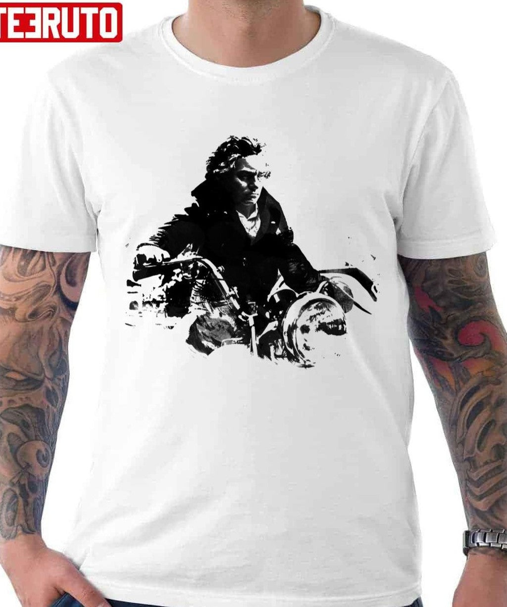 Beethoven Motorcycle Art Unisex T-Shirt