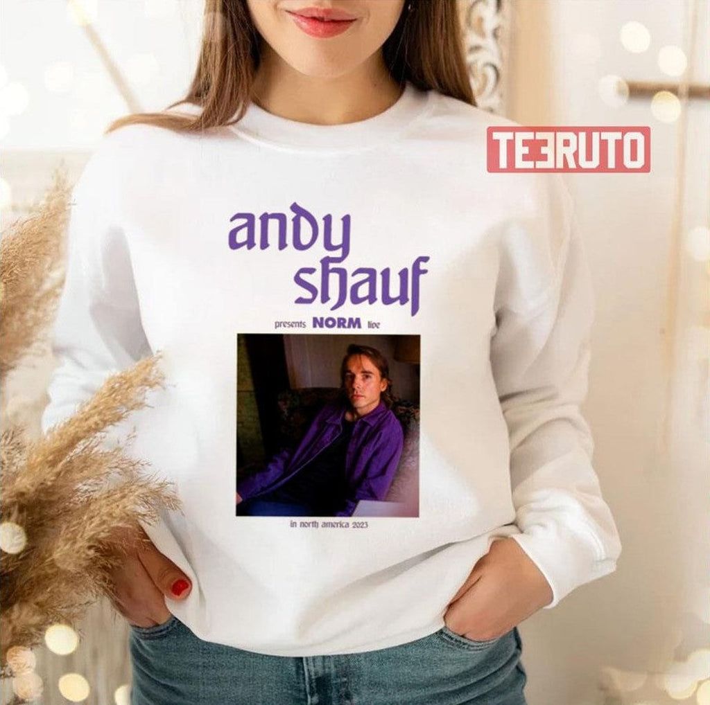 Andy Shauf Norm Live Tour 2023 Sanchez1 Unisex Sweatshirt