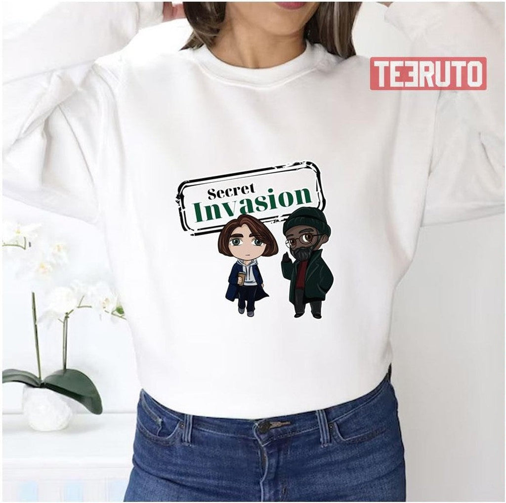 Si Nick Fury And Maria Secret Invasion Unisex Hoodie