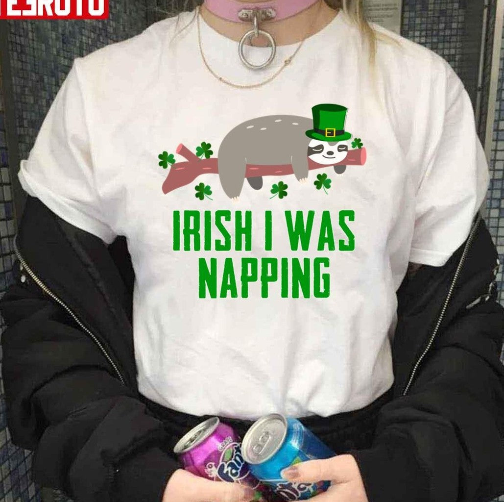 Sloth St Patricks Day Unisex Sweatshirt