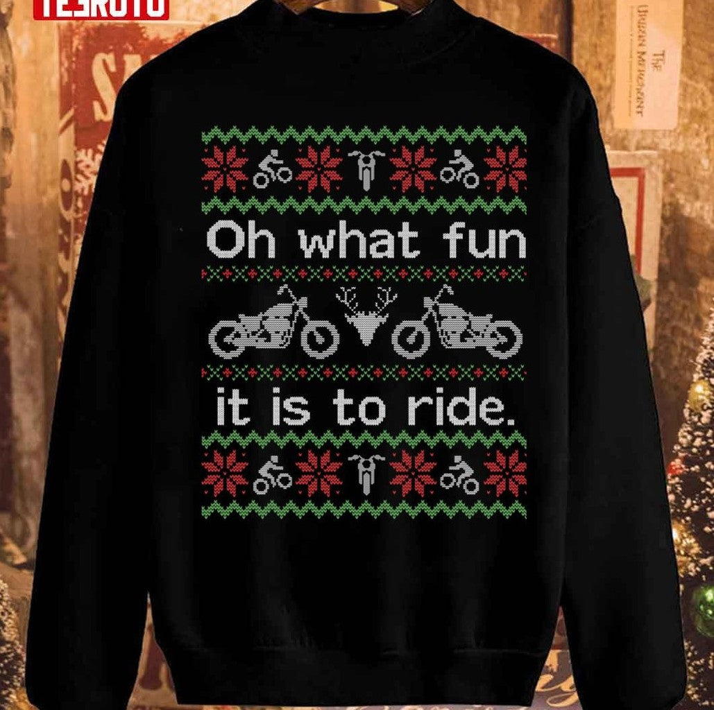 Motorcycle Biker Hog Unisex Sweatshirt