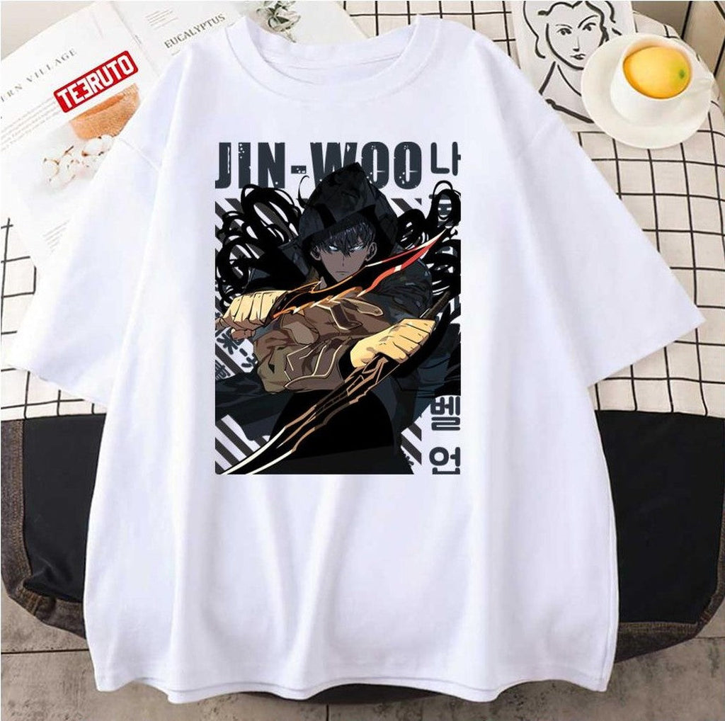 Solo Leveling Fight Me Jin Woo Sung Unisex T-Shirt