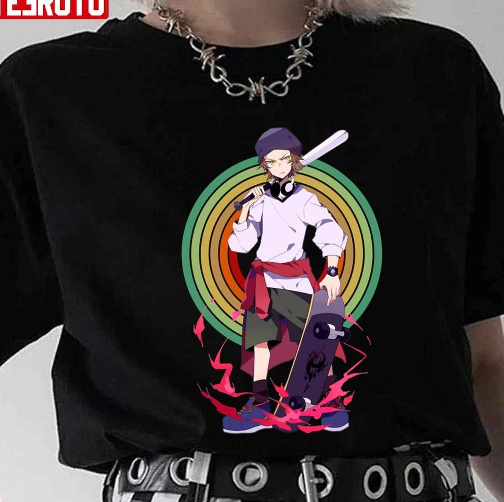 Artwork Of Misaki Yata Anime Characters K Project Unisex T-Shirt