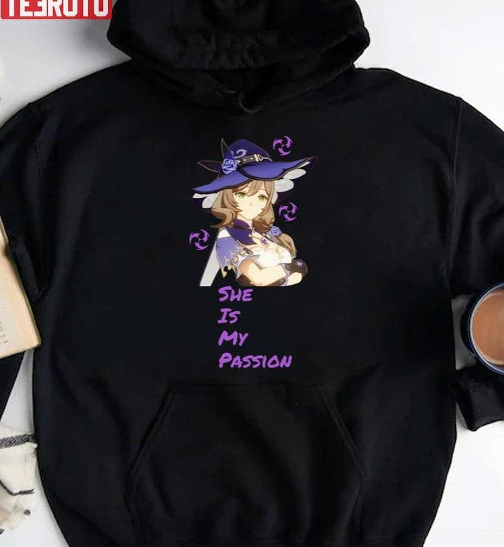 She Is My Passion Lisa Simp Genshin Impact Unisex T-Shirt
