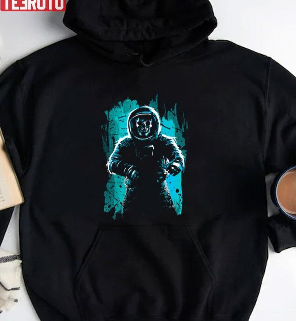 Astronaut Skull Blue Dead Space Unisex Sweatshirt
