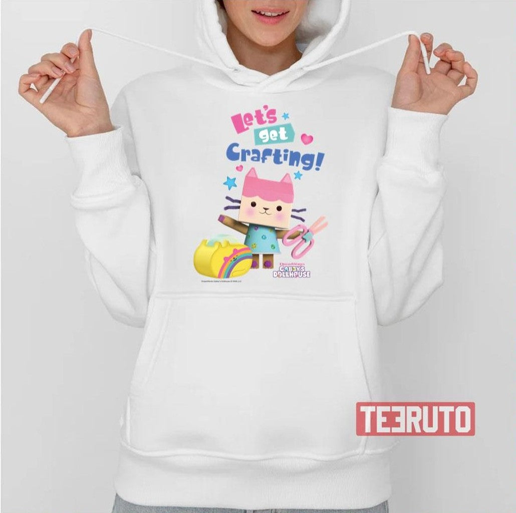 Baby Box Cat Let's Get Crafting Gabby's Dollhouse Unisex T-Shirt