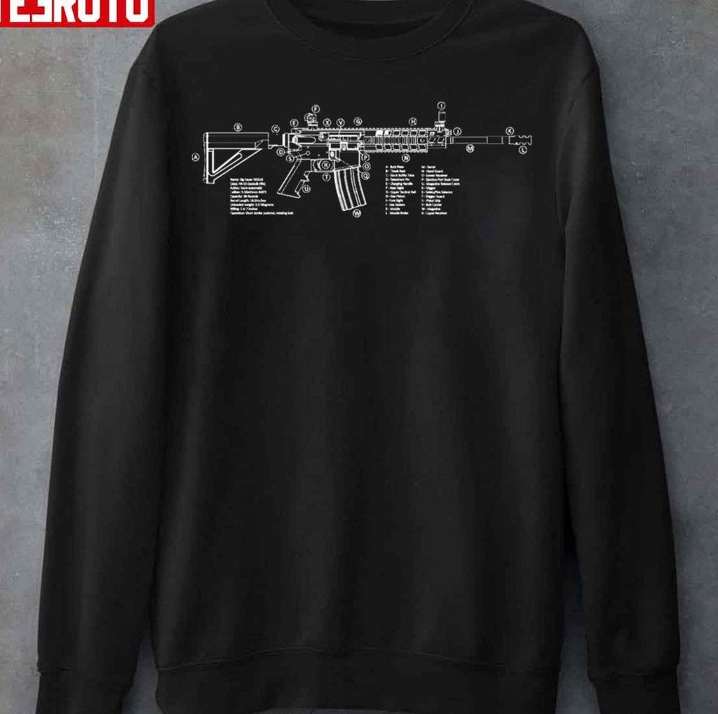 Ar15 Technical Information Unisex Sweatshirt