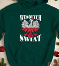 Polish Christmas Wesolych Swiat Vintage Unisex Sweatshirt