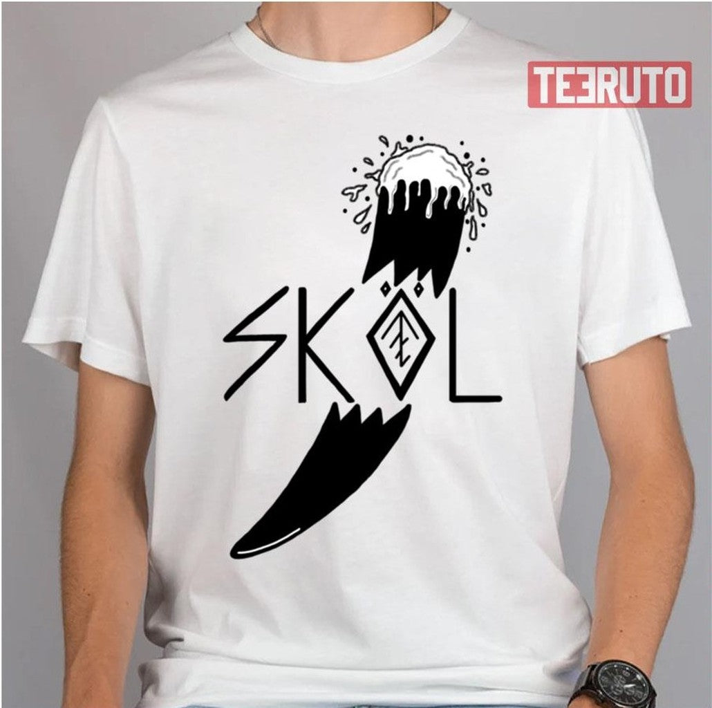 Skol Let´s Drink As The Vikings Of Valhalla Berserker Unisex Hoodie