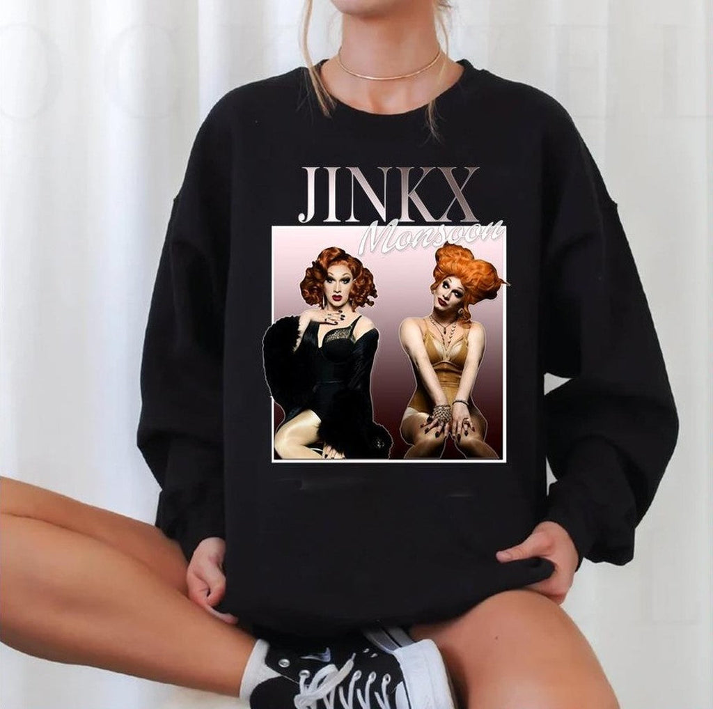 Rupaul's Drag Race 90's Throwback Tee Jinkx Monsoon Unisex Sweatshirt